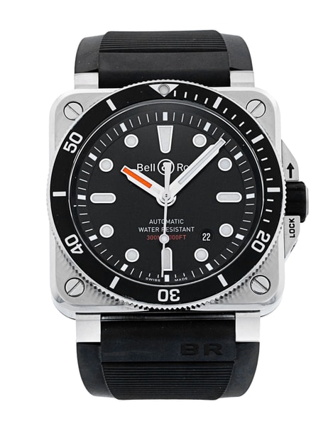 Bell and Ross BR03-92 BR0392-D-BL-ST/SRB